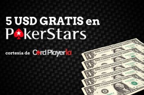 5 USD en PokerStars